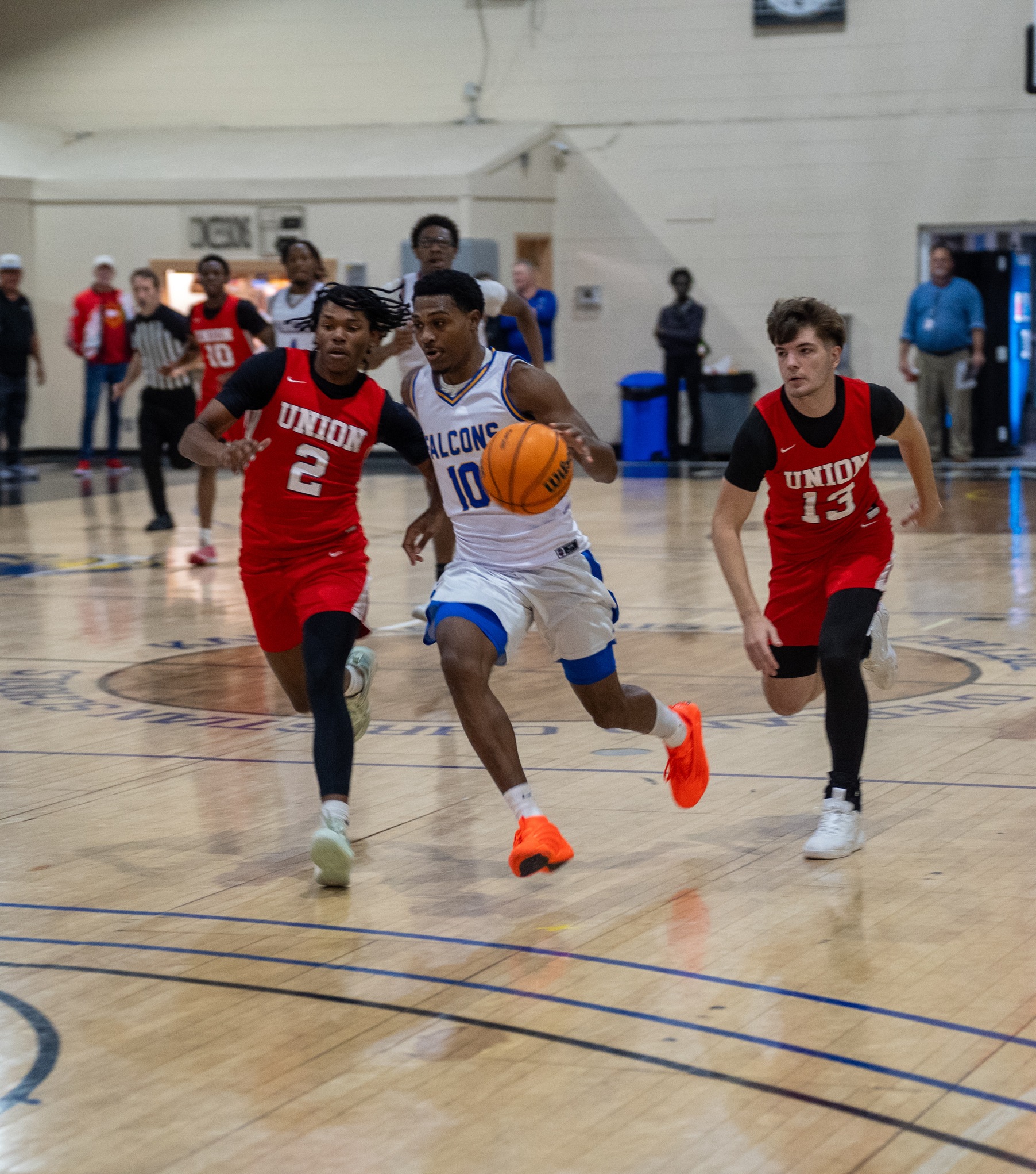 Men's Basketball Nets First Win at Home